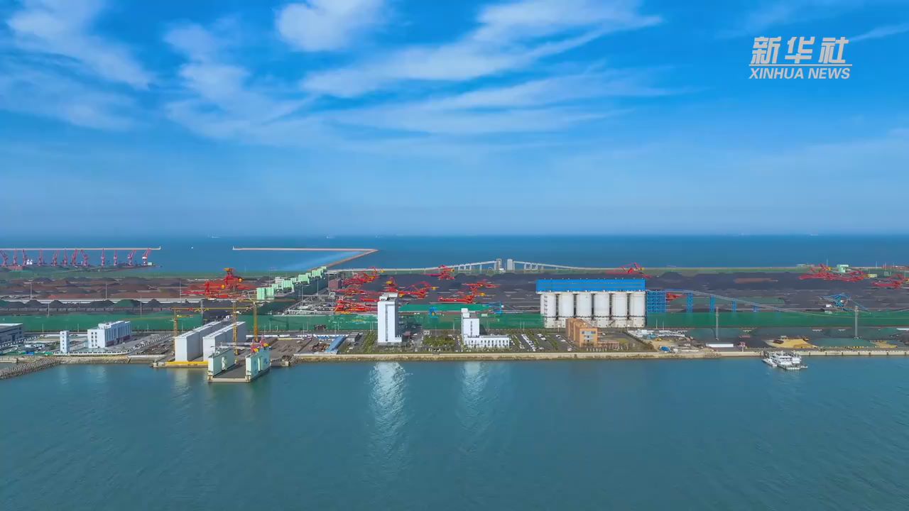 探访全球首个顺岸开放式全自动化集装箱码头——日照港