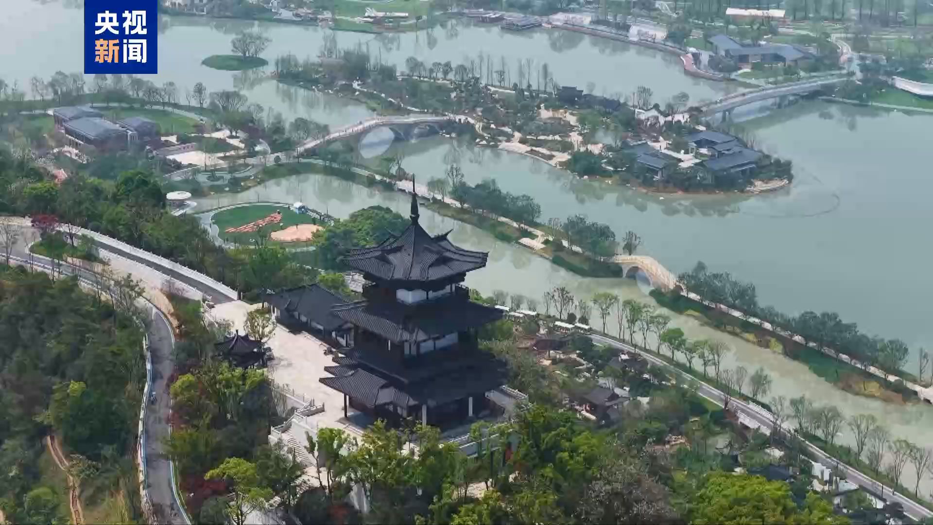 視頻丨溫州園博園今日開園 總臺(tái)記者帶你“云”打卡