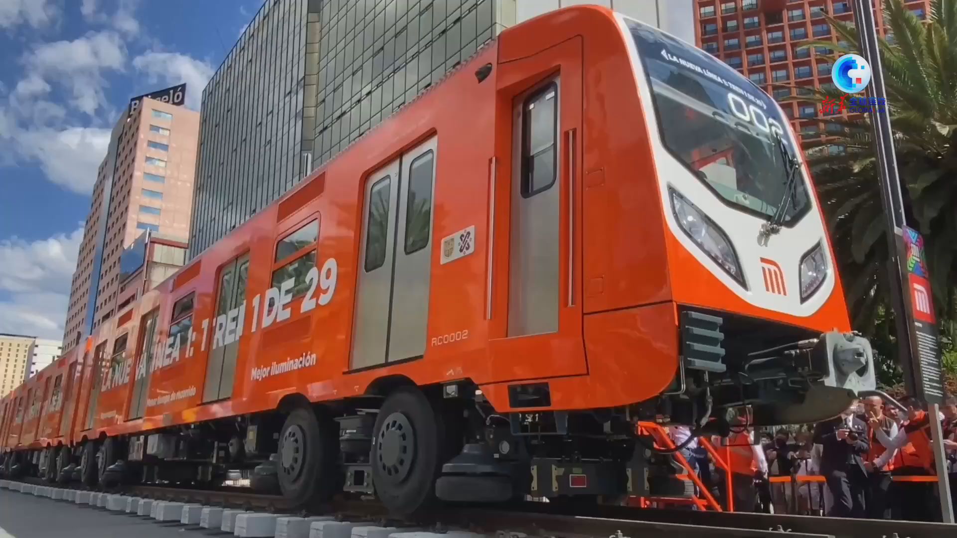 中企牵头墨西哥首都地铁改造项目新车开启本地化制造