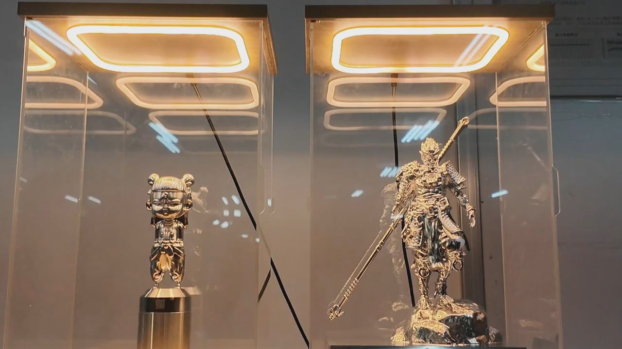 活力中国调研行丨栩栩如生“黑悟空”！国产数控机床展现微米级精细度