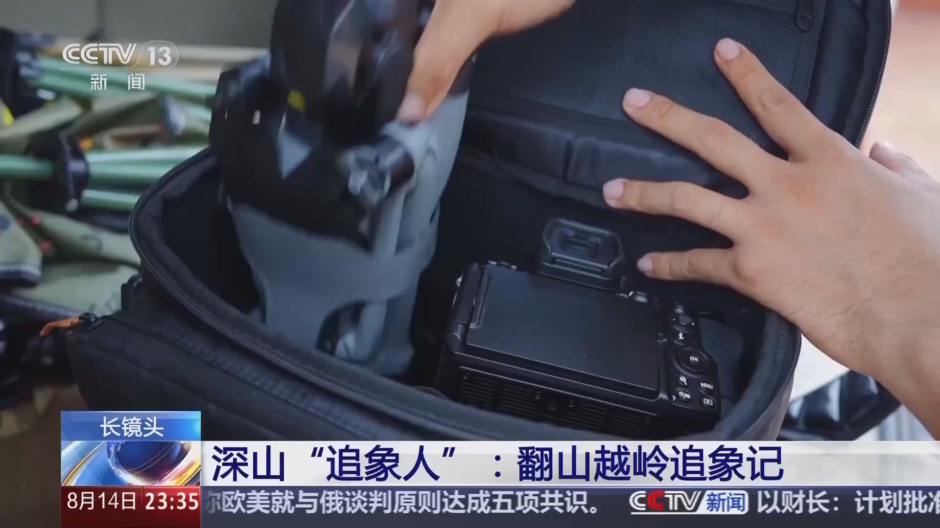 昼伏夜出 深山“追象人”翻山越岭守护人象平安线